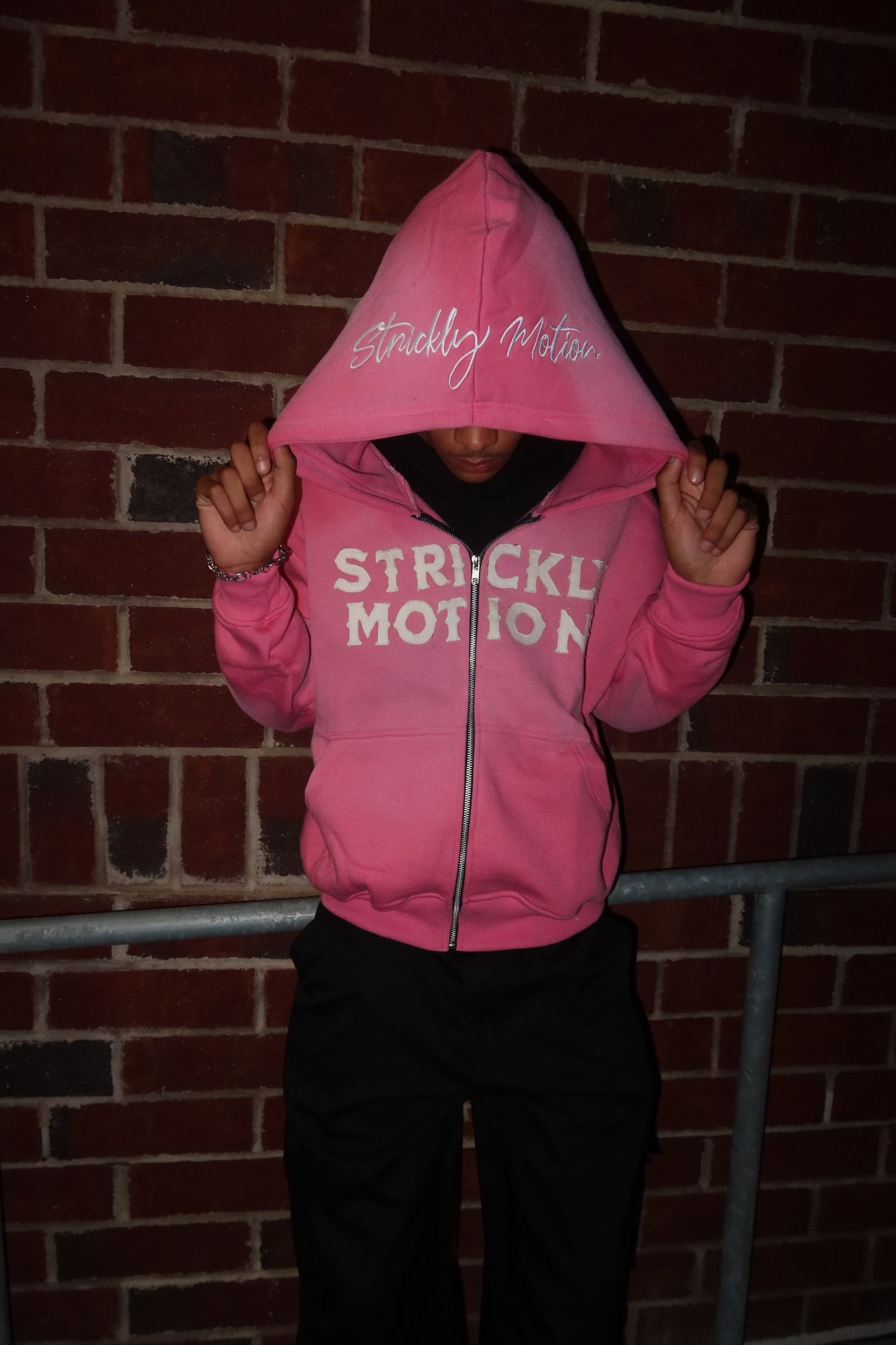 Strickly Motion Zipup - Pink